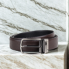 Louis Philippe Reversible Leather Belt for Men